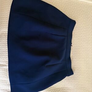Zara Navy Mini Skirt